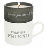 Friend Mug And Soy Wax Candle Set