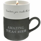 Teacher Stacking Mug And Candle Set