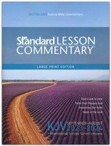 KJV Standard Lesson Commentary, Large Print Edition 2023-2024 - Slightly Imperfect