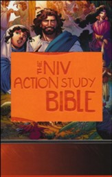 NIV Action Study Bible Premium Edition--Imitation Leather