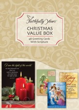 Value Box, Christmas Cards, Box of 48