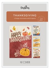 Thanksgiving Boxed Cards, Box of 12