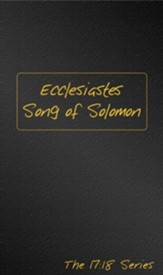 The Book of Ecclesiastes and Song of Solomon Journible
