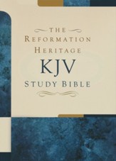 The Reformation Heritage KJV Study Bible: Leather-Like Two-Tone Gray