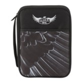 Eagle Wing, Isaiah, 40:31, Bible Cover, Black, Extra Large