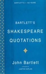 Bartlett's Shakespeare Quotations -  eBook
