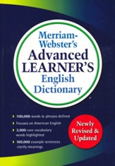 Merriam-Webster's Advanced Learner's  English Dictionary 2017