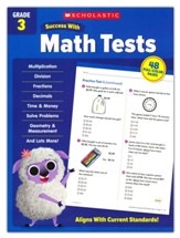 Scholastic Success with Math Tests Grade 3