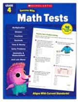 Scholastic Success with Math Tests Grade 4