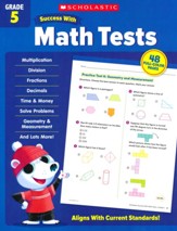 Scholastic Success with Math Tests Grade 5