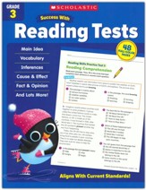 Scholastic Success with Reading Tests Grade 3