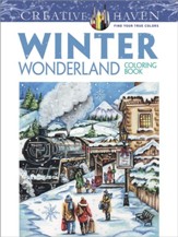 Creative Haven Winter Wonderland Coloring Book