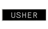 Usher Badge, Engraved