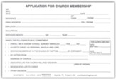 Application for Church Membership, ACM-5 (pkg. of 100)