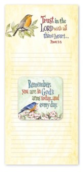 Trust in the Lord Notepad with Magnet