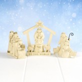 Joy to the World, Nativity Set, 3 Pieces
