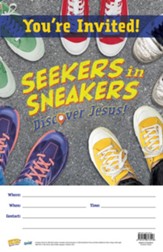 Seekers in Sneakers: Invitation Poster