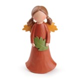 Harvest Angel, Figurine, Orange Dress