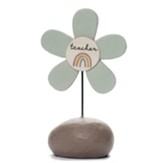 Teacher, Flower Figurine