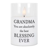 Grandma, You Are Absolutely the Best Blessing Ever, LED Candle