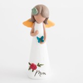 Mom Angel with Butterfly Figurine