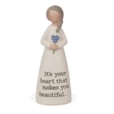 Heart Makes You Beautiful, Angel Figurine