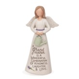 Grandmother Angel with Watering Can Figurine