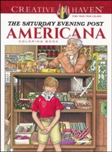 The Saturday Evening Post Americana Coloring Book