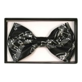 Musical Score Bow Tie