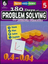 180 Days of Problem Solving for  Fifth Grade (Level 5)