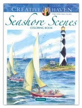 Seashore Scenes Coloring Book