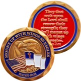 Mount Up with Wings As Eagles Challenge Coin