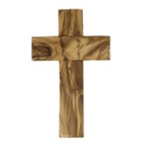 Olive Wood Wall Cross, 10 Inches