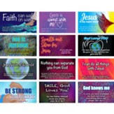 Children's Pass Along Pocket Scripture Card Variety Pack of 60, Assortment 4