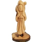 Shepherd Boy King David Olive Wood Figurine