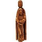 Holy Family Nested Olivewood, 2 Pieces
