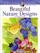 Beautiful Nature Designs Coloring Book