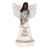 Friend Angel Figurine Holding Butterfly