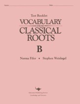 Vocabulary from Classical Roots Test  Booklet B (Homeschool  Edition)