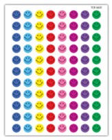 Mini Happy Face Sparkle Sticker Valu-Pak (440 per pack)