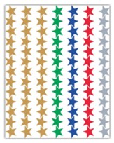 Assorted Foil Stars Stickers Valu-Pak