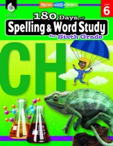 180 Days of Spelling & Word Study for Sixth Grade (Grade Level 6)