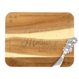 Mother's Love Acacia Serving Board