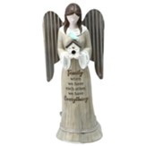 Family When We Have Each Other We Have Everything Angel Holding Birdhouse Figurine