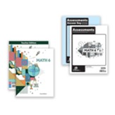 BJU Press Math Grade 6 Homeschool Kit (4th Edition)