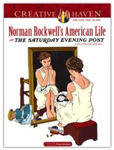 Norman Rockwell's American Life from The Saturday Evening Post Coloring Book