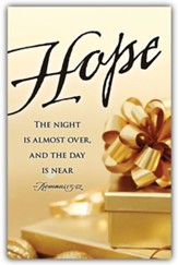 Hope Gifts Images Advent Bulletins, 50 (Romans 13:12, CEB)
