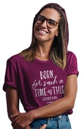 Such A Time Shirt, Berry, Large