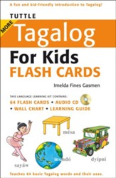 Tuttle More Tagalog for Kids Flash  Cards Kit