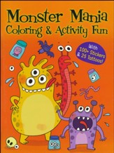 Monster Mania Coloring & Activity Fun